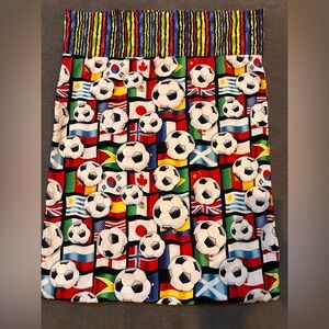 World Cup soccer pillowcase